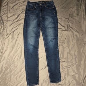 AE High Rise Jegging Size 6 Long
